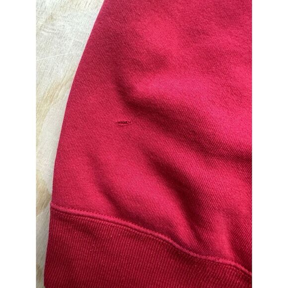 Vintage Hard Rock Cafe San Francisco Save The Planet Sweatshirt 90s Red Size XL - Picture 6 of 9